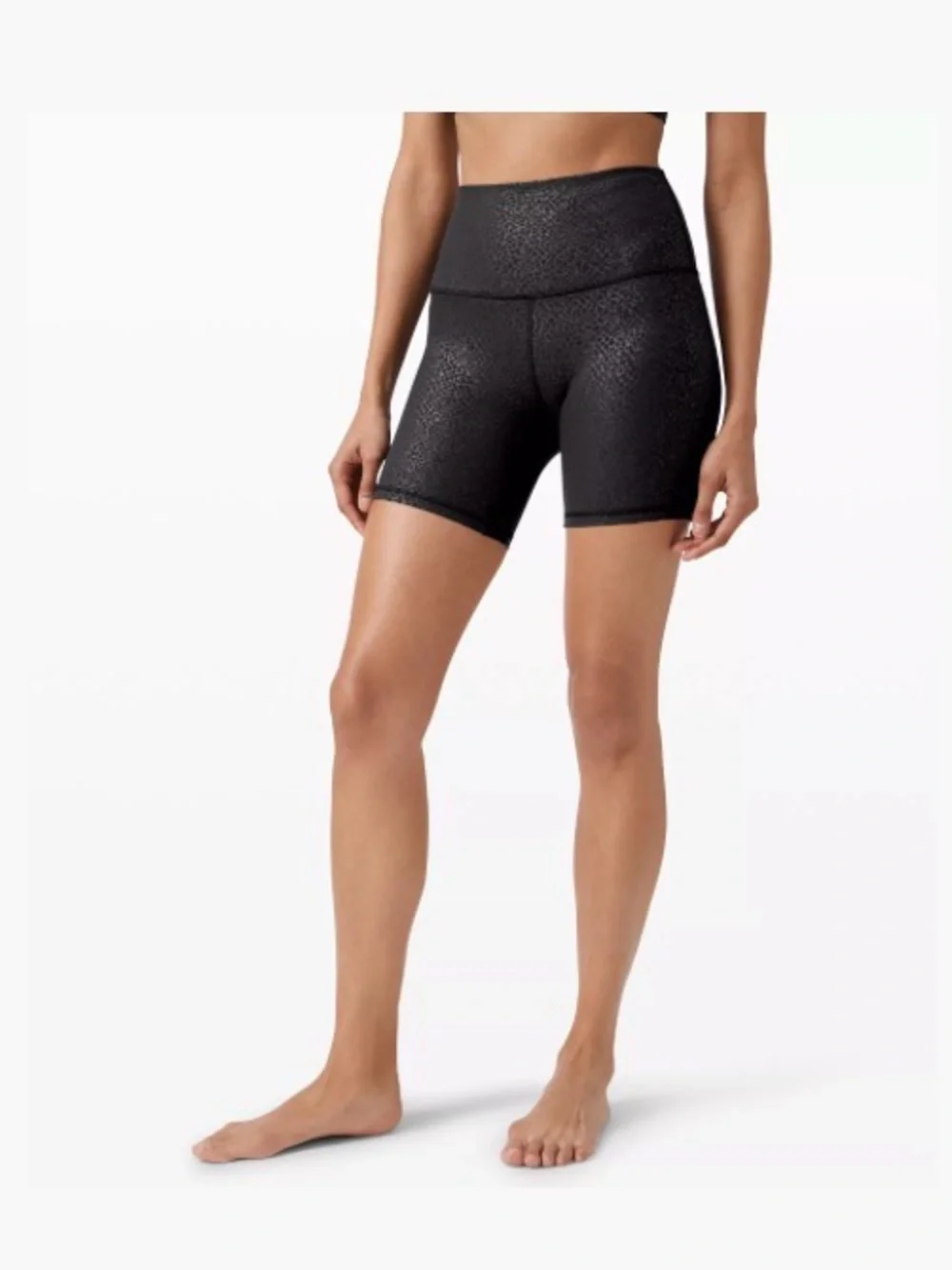 lululemon Align Short 6” Emboss Black